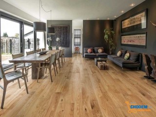 Sàn gỗ mang vẻ đẹp của sự đơn giản mà vẫn thu hút
