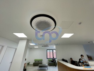 Máy lạnh âm trần thổi tròn 360 độ Samssung- LG thiết kế vô cùng sang trọng