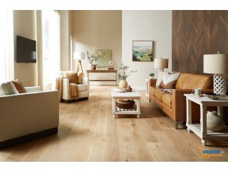 Sàn gỗ là điểm nhấn lạ mắt cho không gian sống