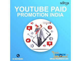 Searching for YouTube paid promotion India