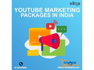 We offered YouTube marketing packages in India