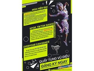 Chiêu sinh lớp học nhảy hiện đại thiếu nhi, Kpop Kids, Tiktok Kids, tại Quận Tân Bình, Q10, Q11, Q Tân Phú , Q7