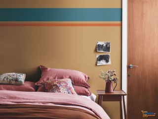 Pha trộn nhiều phong cách và màu sắc khi thiết kế phòng ngủ