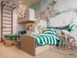Những thiết kế phòng ngủ đẹp tuyệt thu hút mọi đứa trẻ