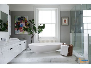 Bài trí phòng tắm theo phong cách Art Deco đẹp ngất ngây