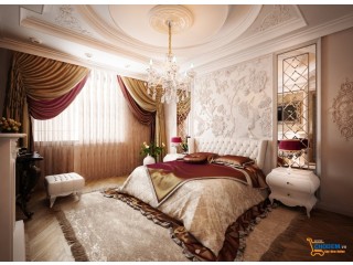 Phòng ngủ màu nâu đẹp dung dị và mộc mạc