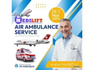 Desire Air Ambulance in Guwahati with ICU Professional for Emergency Transfer