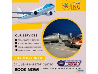 Reliable Patient Transfer Air Ambulance Service in Patna by King
