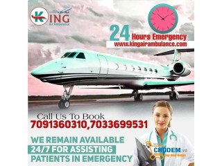 Book King Air Ambulance in Ranchi with Medical Support at Reasonable Price