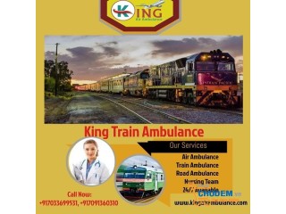 Get Quickest and Hassle-Free King Train Ambulance Services in Patna