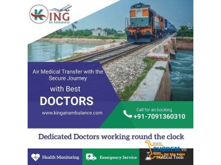 Hire Authentic Fare King Train Ambulance Services in Guwahati