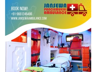 Utilize Jansewa Panchmukhi Ambulance from Kolkata with Magnificent Amenities