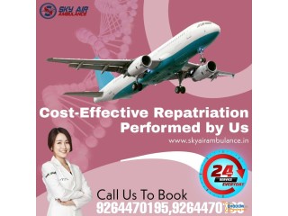 Get A Life-Support Ventilator Setup by Sky Air Ambulance Service in Siliguri