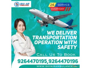 Sky Air Ambulance Service in Aligarh with Emergency Patient Relocation