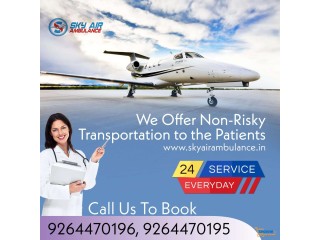 Sky Air Ambulance Services in Aurangabad with Instant Patient Convey