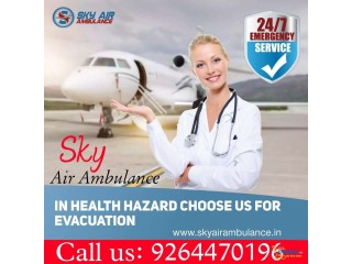 Sky Air Ambulance Service in Patna with Immediate Patient Transport