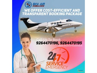 Emergency Patient Convey at a Low Cost with Sky Air Ambulance Service in Delhi