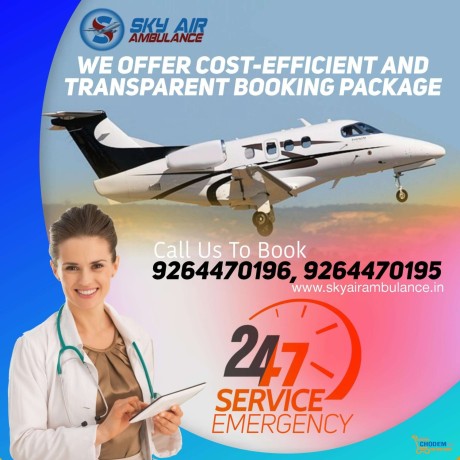 emergency-patient-convey-at-a-low-cost-with-sky-air-ambulance-service-in-delhi-big-0