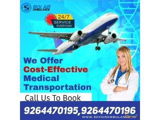 Now Secure Patient Relocation with Sky Air Ambulance Service in Kolkata