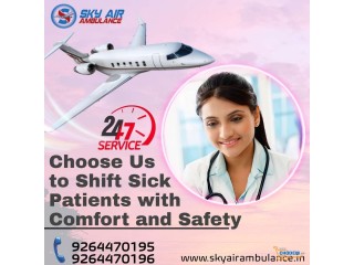 Quick Relocate your Ill Patient with Sky Air Ambulance in Guwahati