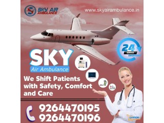 Secure Patient Relocation with Sky Air Ambulance from Ranchi to Delhi