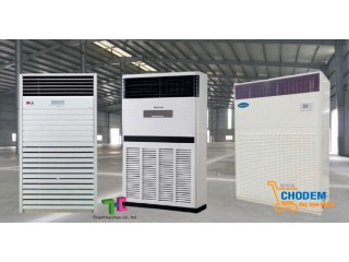 Máy lạnh tủ đứng 15hp công suất lớn chuyên dành lắp đặt cho nhà xưởng