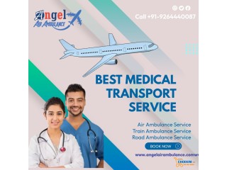 Take Air Ambulance in Bhopal by Angel at Lower Cost for Safest Shifting