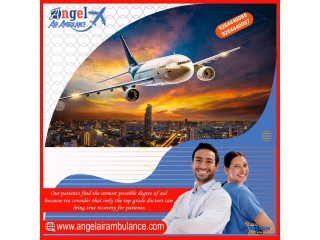 Instant Hire Air Ambulance in Silchar by Angel with Proper Medical Care