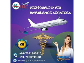 Get Superior and Fast Air Ambulance Service in Bhopal by King